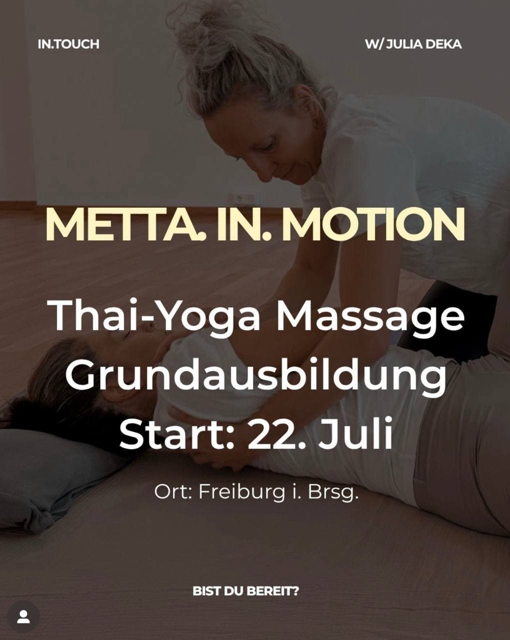 Thai-Yoga Massage Grundausbildung