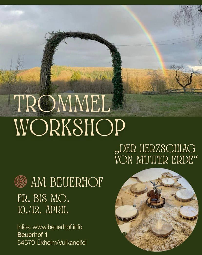 Trommelworkshop „Der Herzschlag von Mutter Erde“