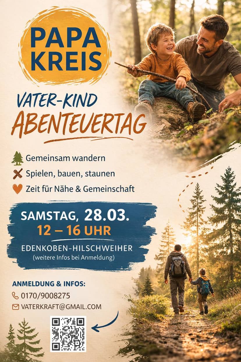 Papa-Kreis Vater-Kind-Abenteuer-Tag
