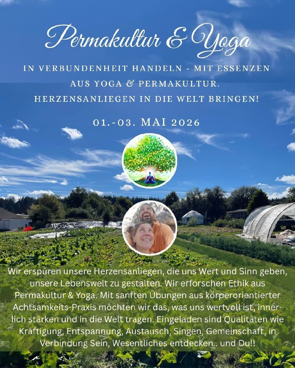 In Verbundenheit handeln - Mit Früchten aus Yoga & Permakultur