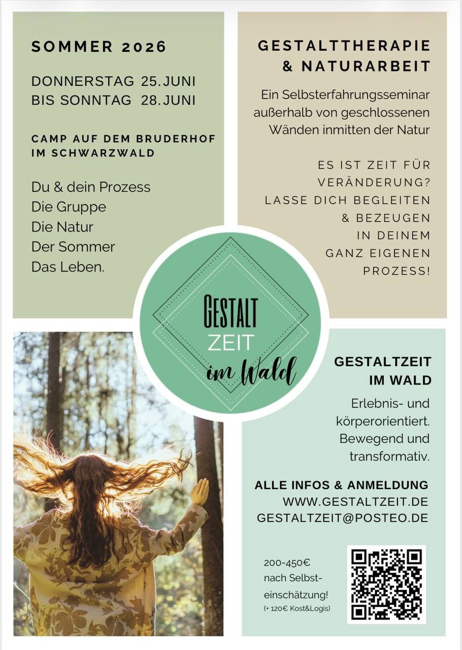 Gestaltzeit im Wald 2026