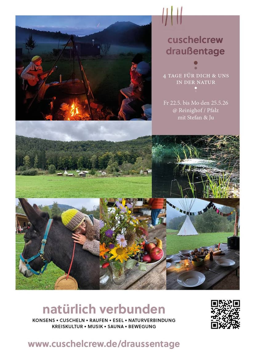 Natürlich Verbunden – Draußentage der Cuschelcrew