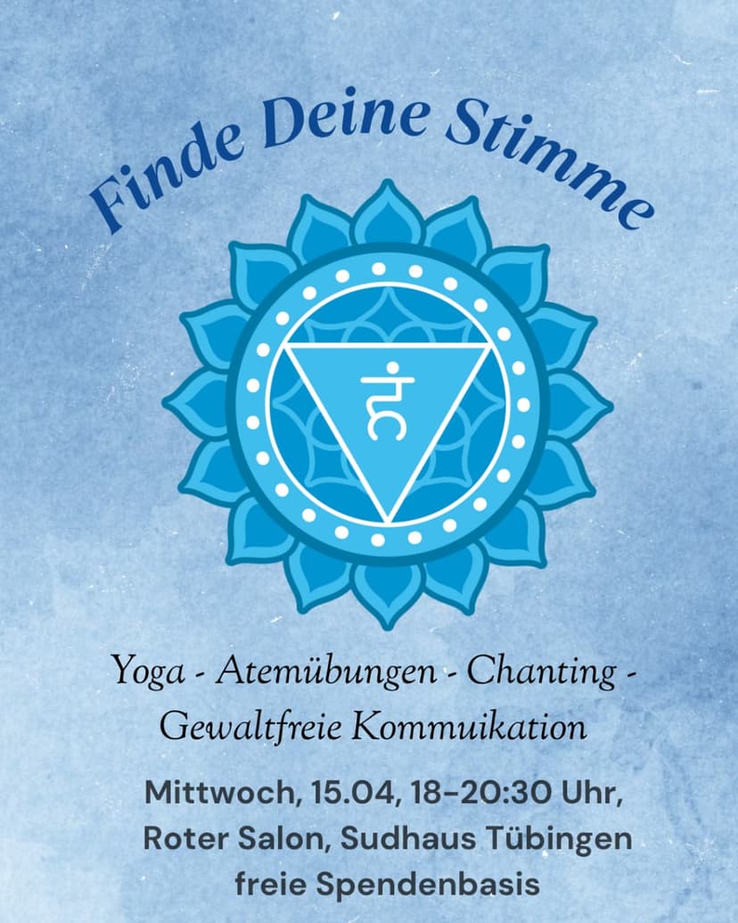 Finde Deine Stimme 🌬