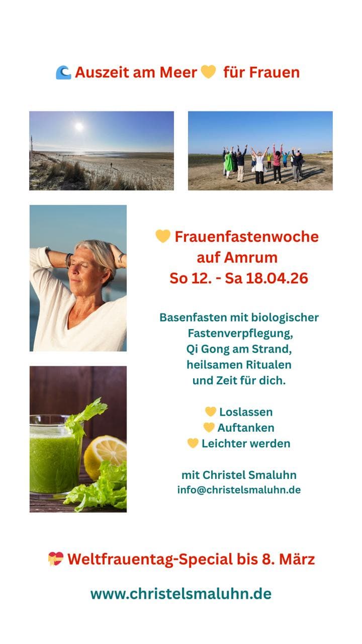 Vom Zauber des Neubeginns - Frauen-Fastenwoche auf Amrum