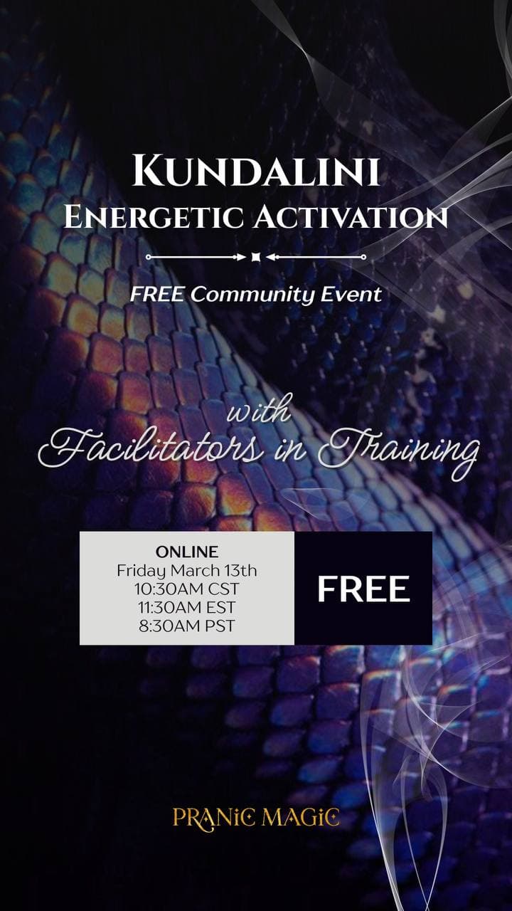Kundalini Activation Free Group Online Session