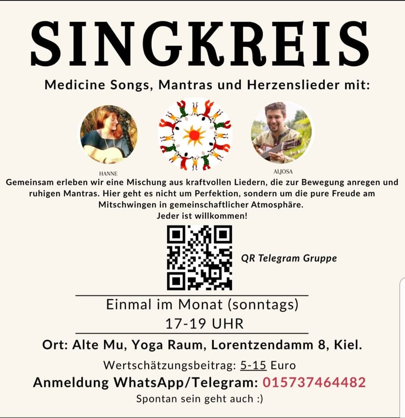 SINGKREIS Medicine Songs, Mantras und Herzenslieder