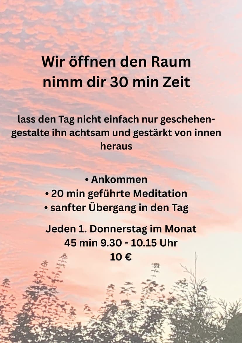 Dein Raum am Morgen