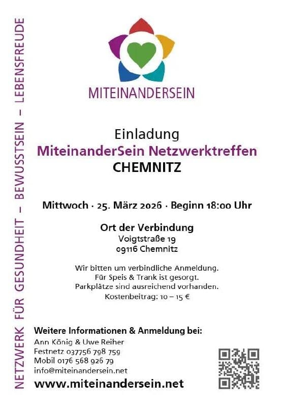 MiteinanderSein Netzwerktreffen Chemnitz