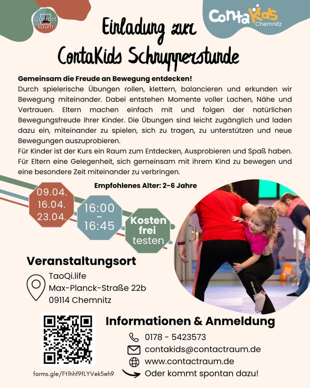 ContaKids Schnupperstunde