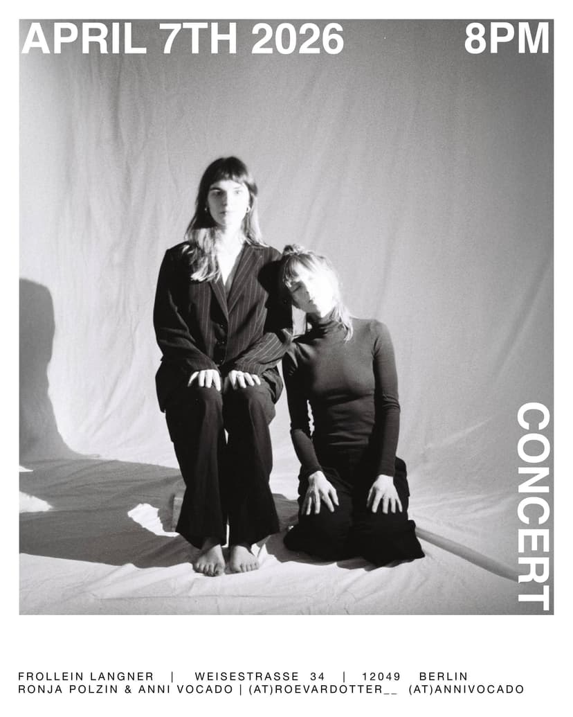 Tender Evening of Songs with Anni & Ronja