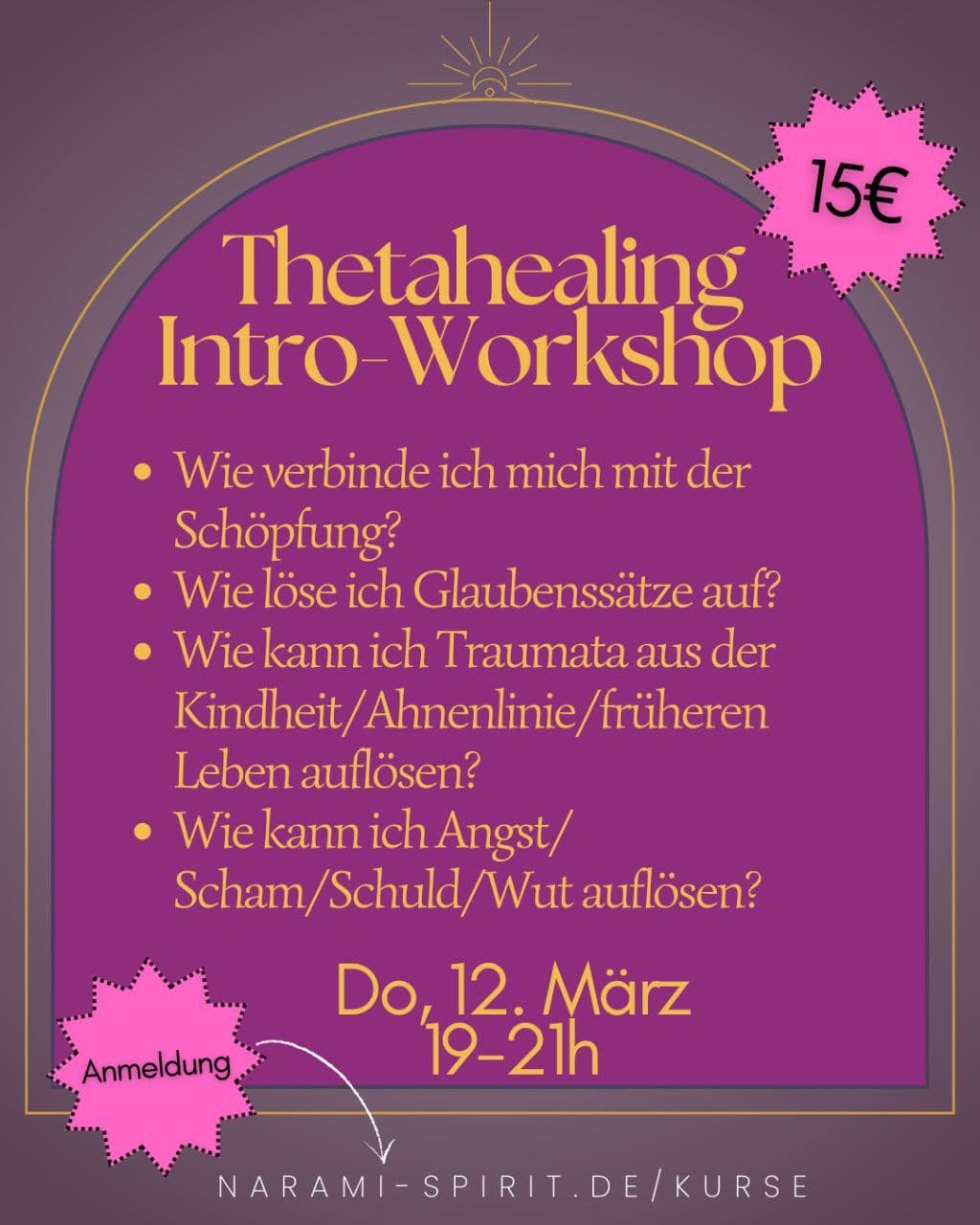 Thetahealing Grundlagen Workshop