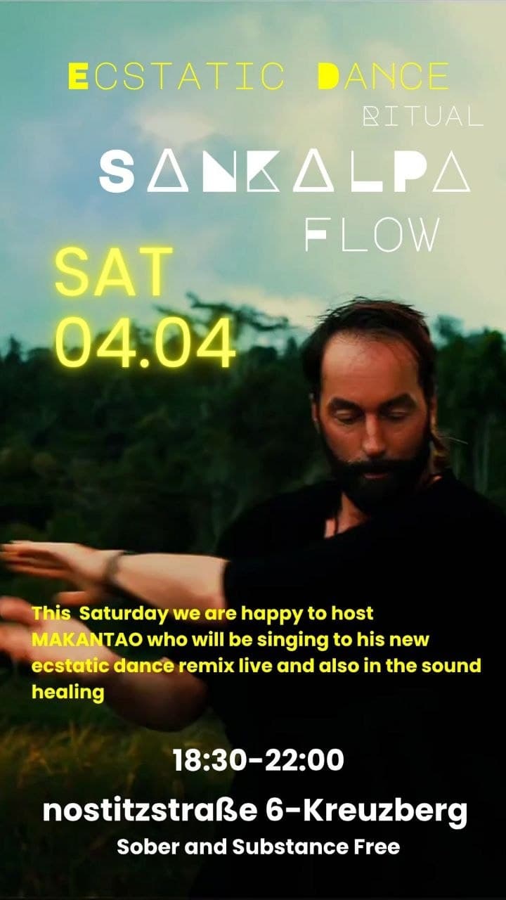 Psychedelic Breath Kakao Ecstatic Dance Berlin