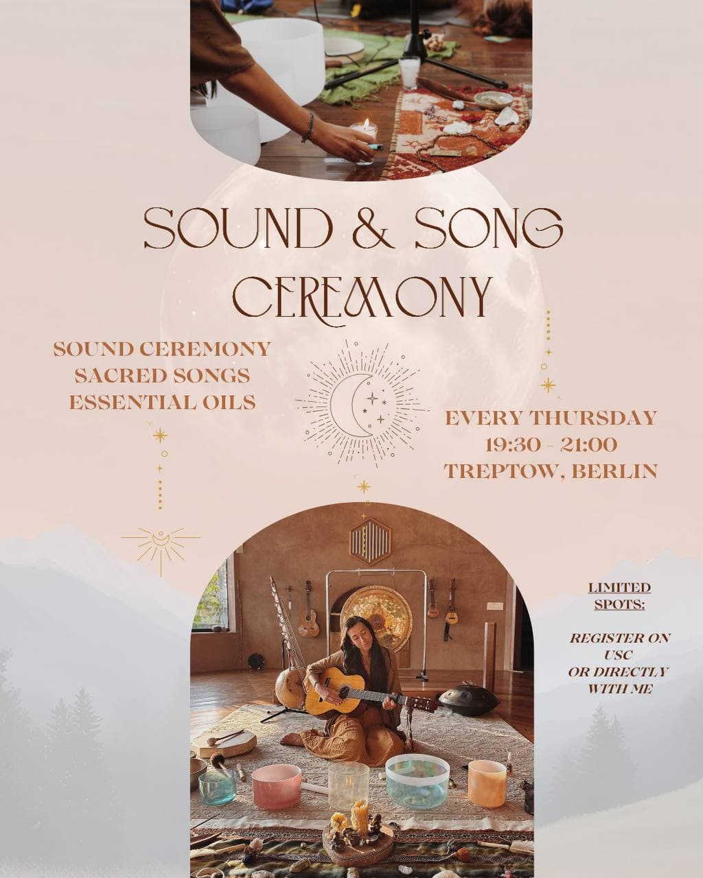 SOUND & SONG CEREMONY WITH ESSENTIAL OILS