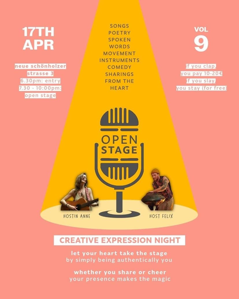 Open Stage – Creative Expression Night