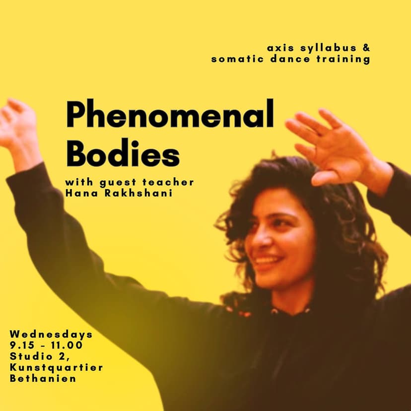 Phenomenal Bodies: axis syllabus & somatic dance training