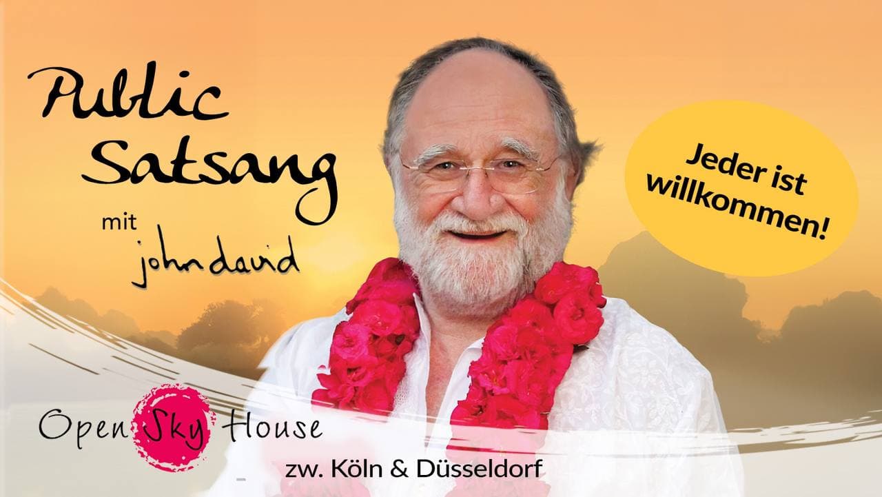 Öffentlicher Live Satsang mit John David Erlebe Stille
