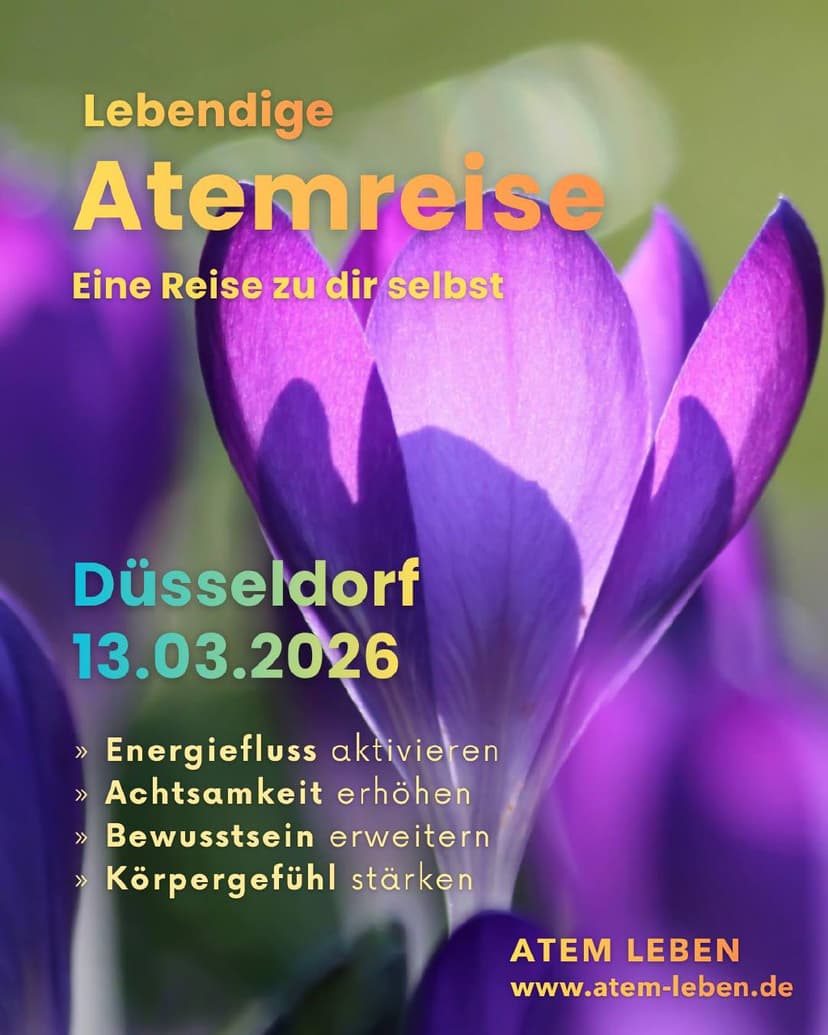 Lebendige Atemreise mit dem Verbundenen Atem