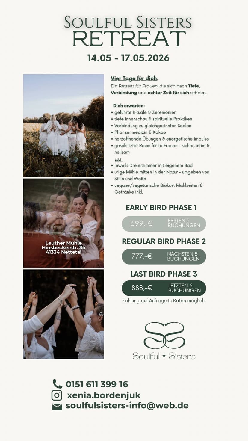 Soulful Sisters Retreat