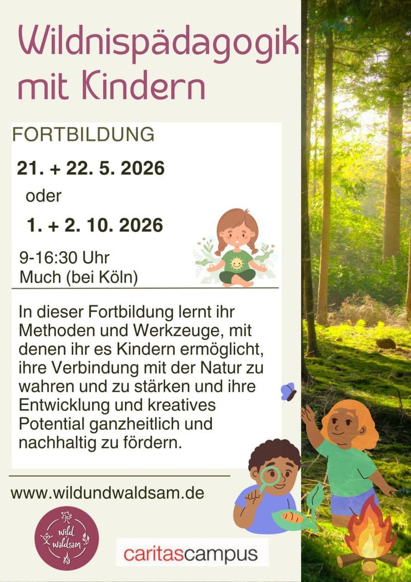Wildnispädagogik mit Kindern