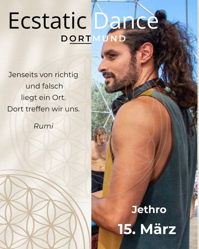 Ecstatic Dance Dortmund mit Jethro