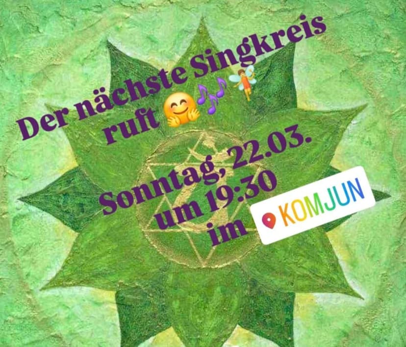 Ein Abend zum Ankommen, Singen und Durchatmen