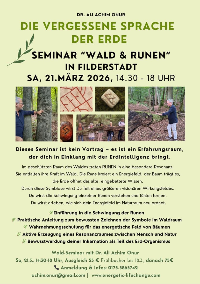Seminar “WALD & Runen”