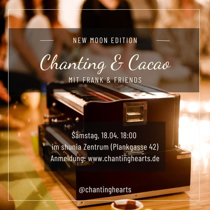 Cacao & Chanting Circle - New Moon Edition
