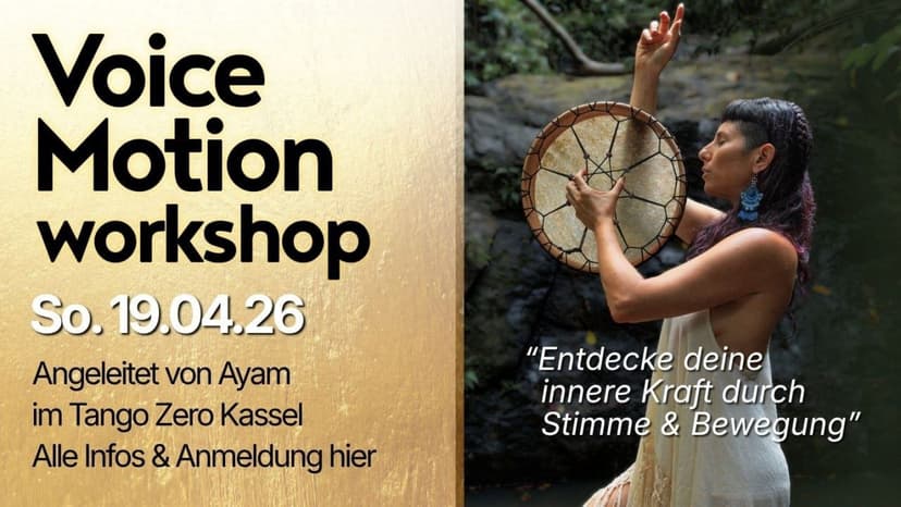 VoiceMotion Workshop in Kassel