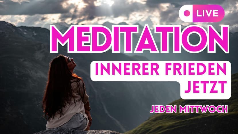 Kostenfreie Live-Meditation