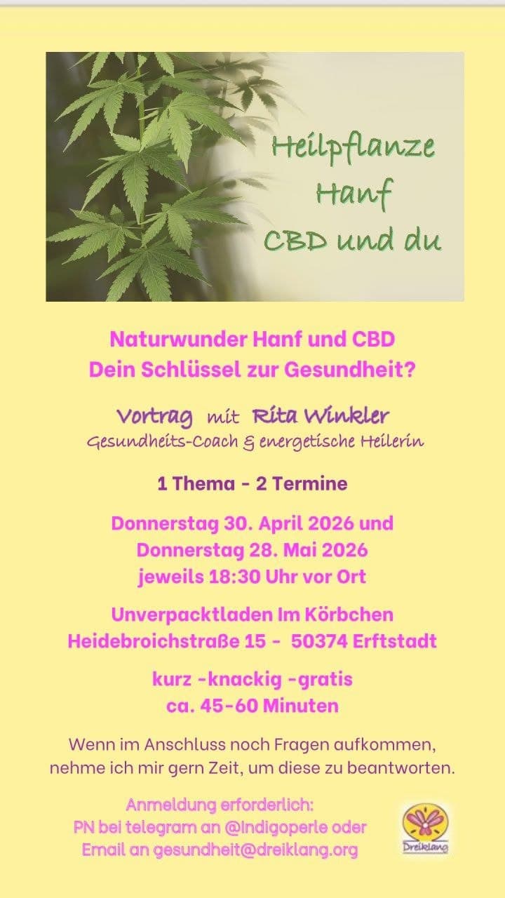 HANF - meisterliche HEILPFLANZE