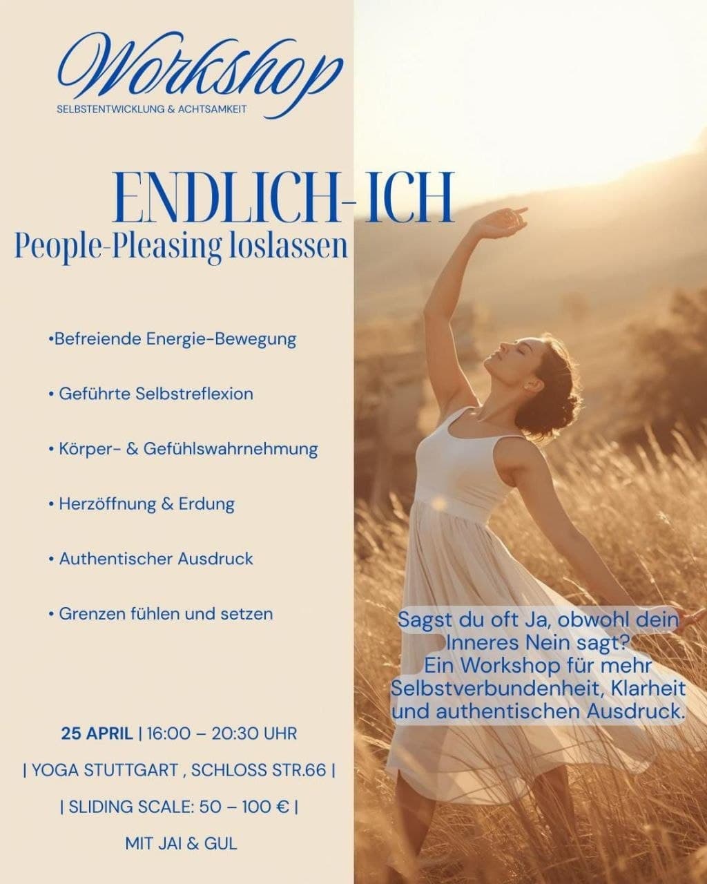 ENDLICH ICH – Schluss mit People-Pleasing