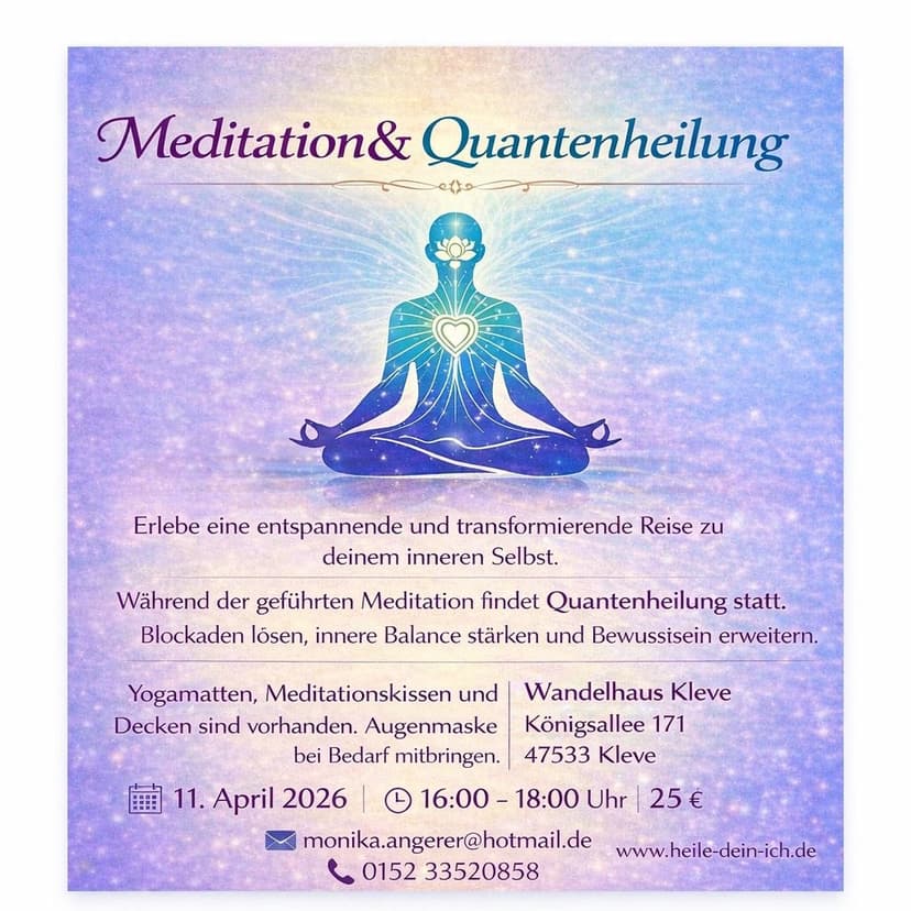 Meditation trifft Quantenheilung