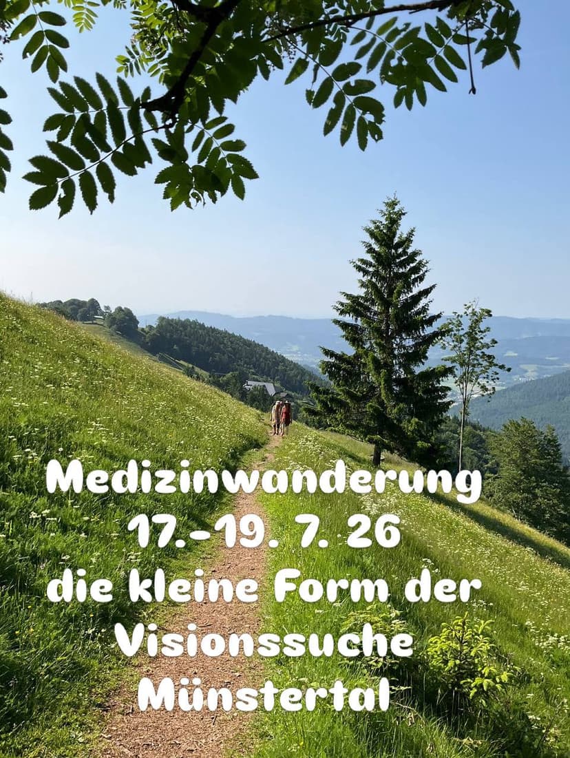 Medizinwanderung, die kleine Form der Visionssuche