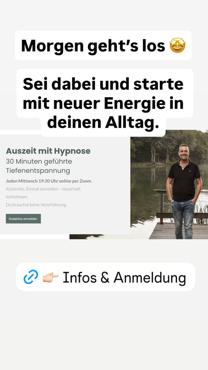 Auszeit mit Hypnose