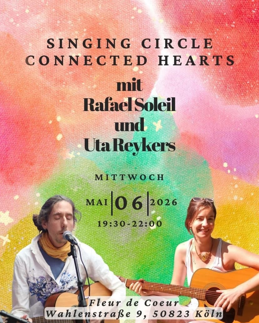 Singkreis mit Uta Reykers und Rafael Soleil
