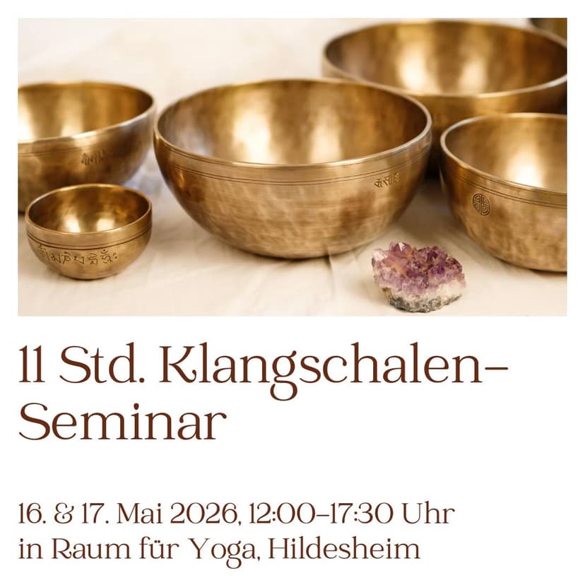 Himalaya-Klangschalen Training