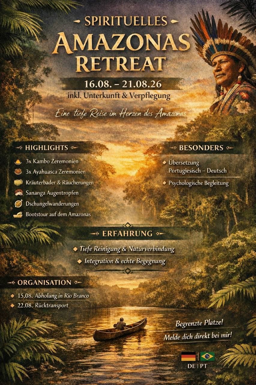Spirituelles Retreat im Amazonas