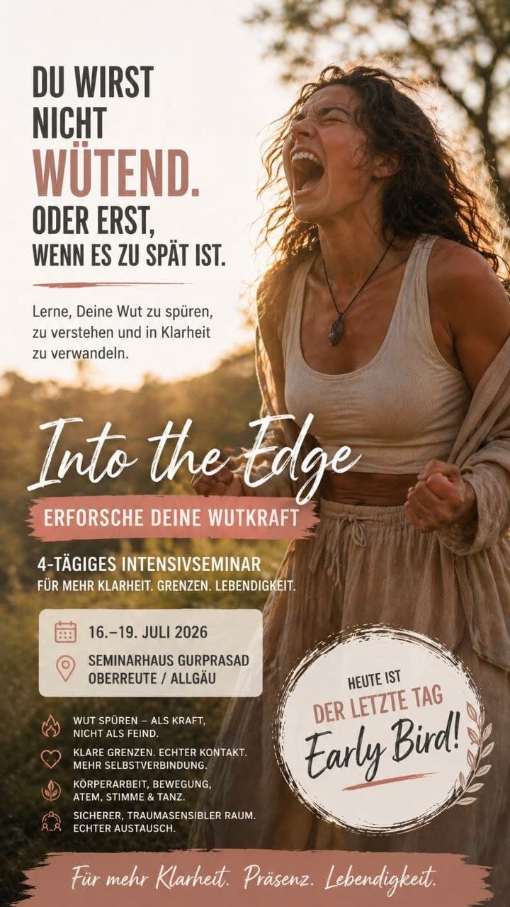Into the Edge – Erforsche Deine Wutkraft