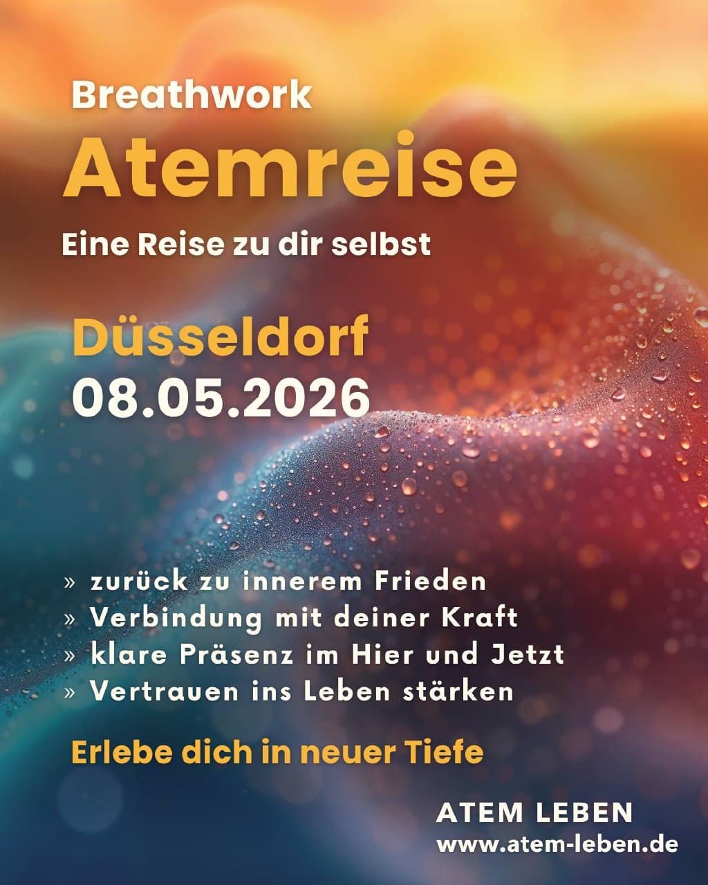 Lebendige Atemreise mit dem Verbundenen Atem