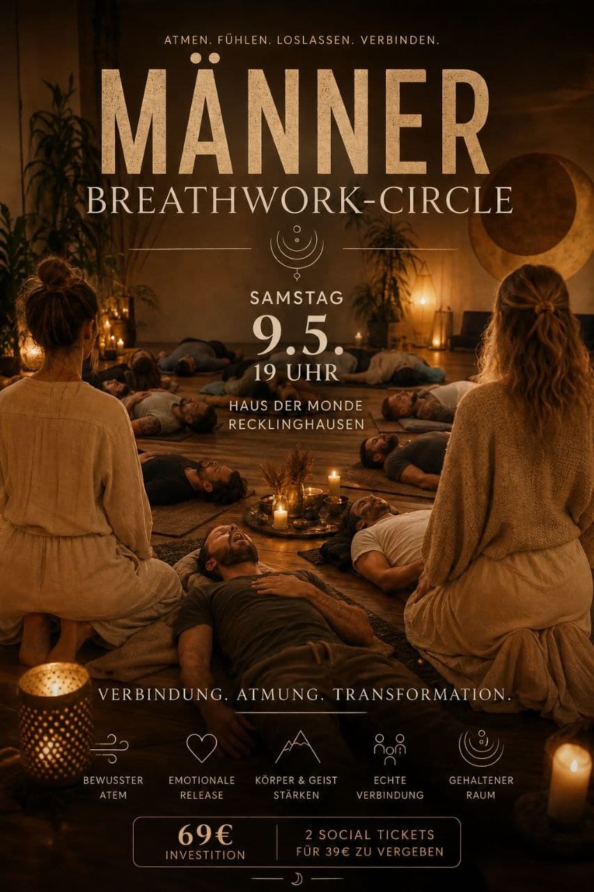 Männer Breathwork-Circle