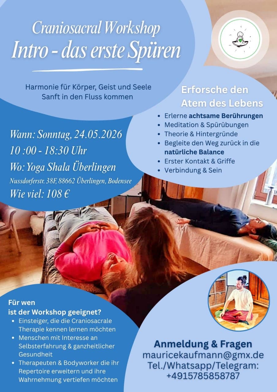 Cranio Intro Workshop 💆♀️