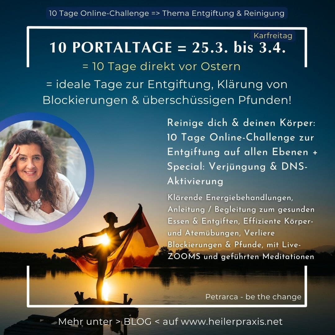 10 Portaltage – Entgiftung & Transformation