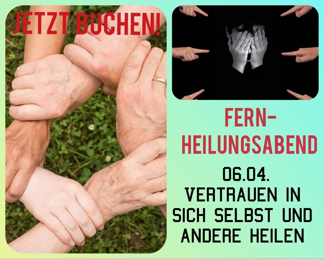 Fern-Heilungsabend: Vertrauen in sich selbst und andere heilen