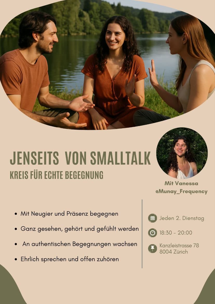 Jenseits von Smalltalk - Kreis für echte Begegnung